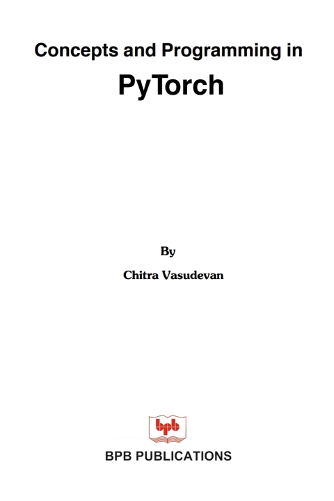Cover image for book Concepts and Programming in PyTorch