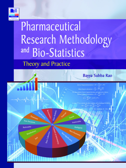 Cover image for book Pharmaceutical Research Methodology and BioStatistics: Theory & Practice