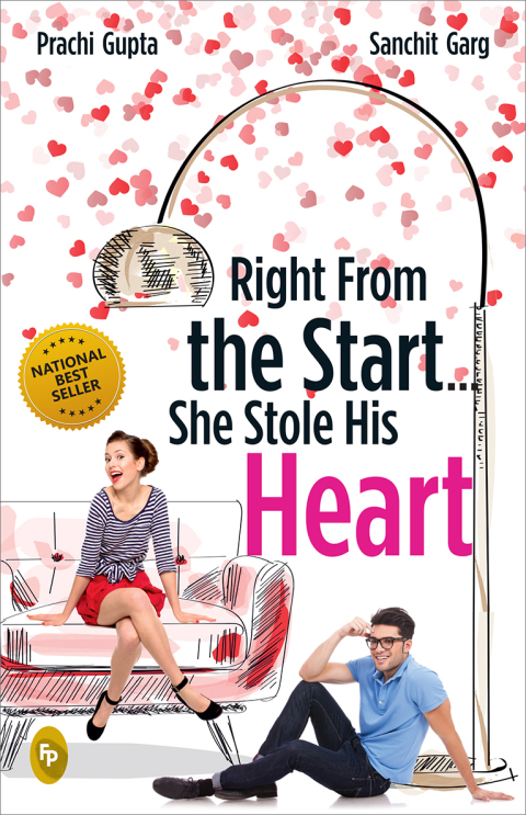 Cover image for book Right From The Start . . . She Stole His Heart