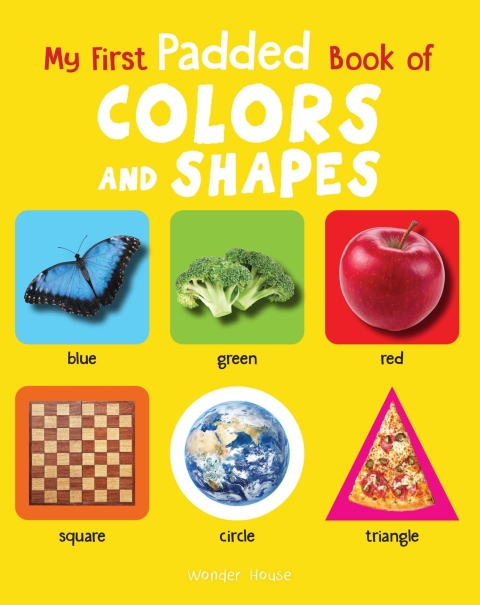 Cover image for book My First Book of Colours and Shapes