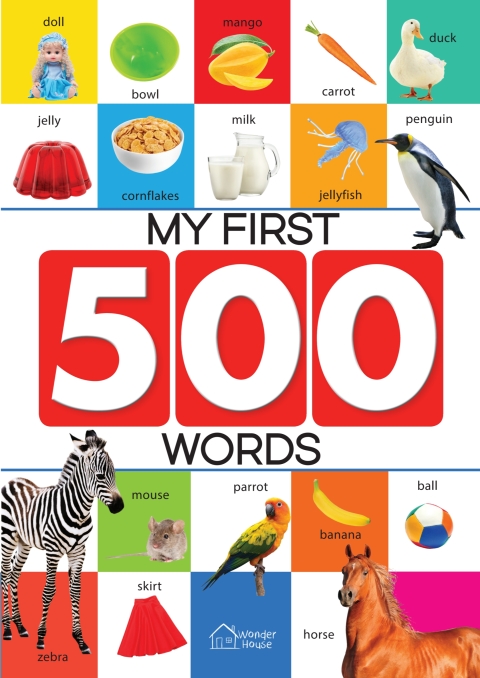 Cover image for book My First 500 Words