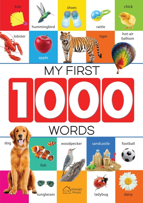 Cover image for book My First 1000 Words