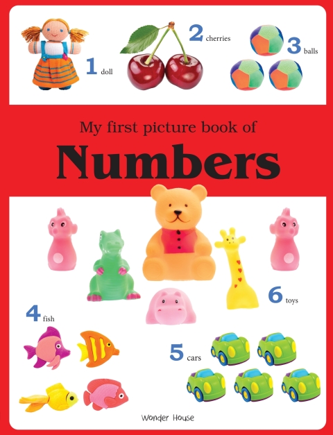 Cover image for book My First Picture Book of Numbers