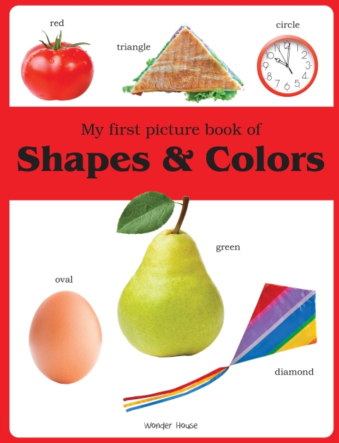 Cover image for book My First Picture Book of Shapes and Colours