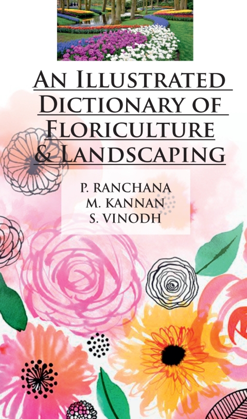Cover image for book An Illustrated Dictionary of Floriculture and Landscaping