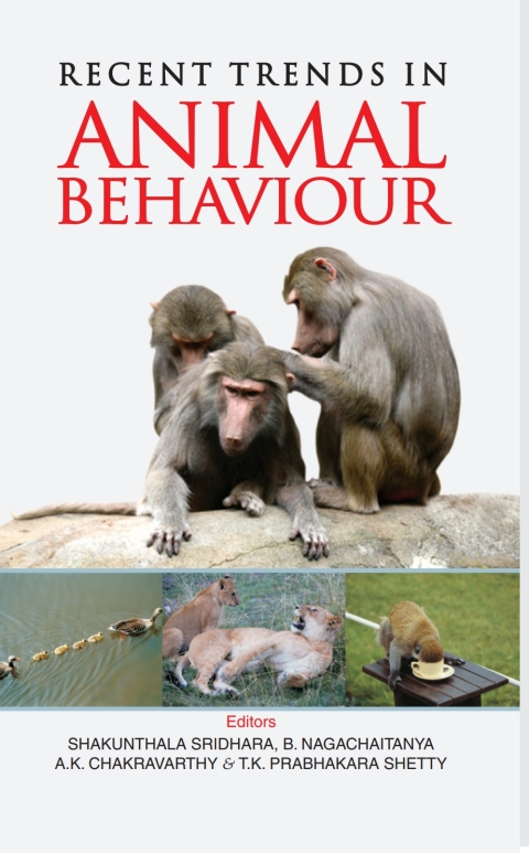 Cover image for book Recent Trends in Animal Behaviour