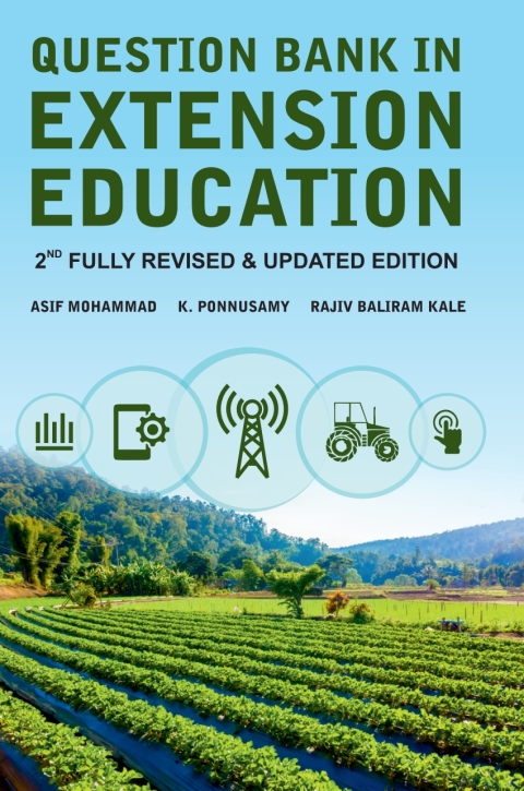 Cover image for book Question Bank in Extension Education: 2nd Fully Revised & Updated Edition