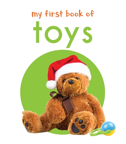 Cover image for book My First Book of Toys