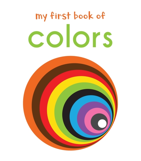 Cover image for book My First Book of Colours