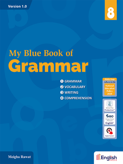 My Blue Book of Grammar for Class 8 