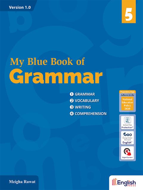 My Blue Book of Grammar for Class 5 