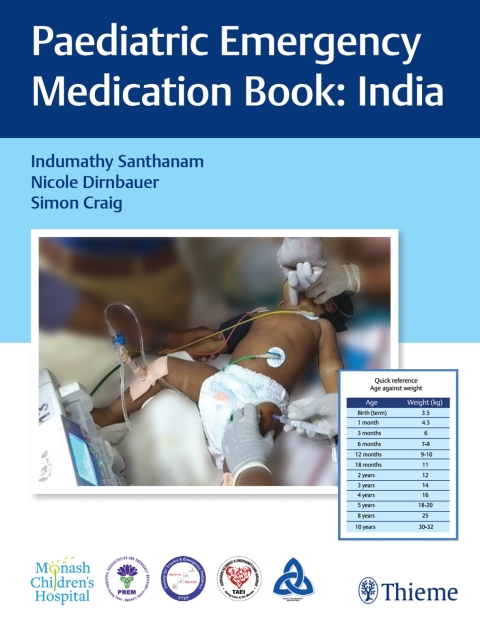 Cover image for book Paediatric Emergency Medication Book: India