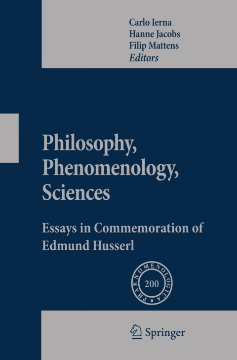 Cover image for book Philosophy, Phenomenology, Sciences