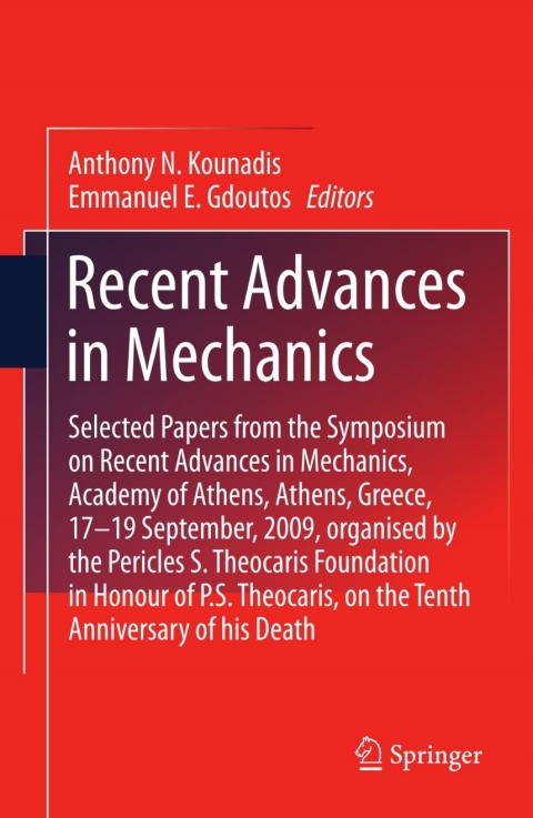Cover image for book Recent Advances in Mechanics