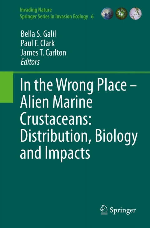 Cover image for book In the Wrong Place - Alien Marine Crustaceans: Distribution, Biology and Impacts