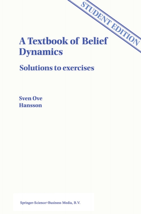Cover image for book A Textbook of Belief Dynamics