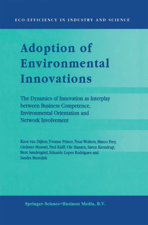 Adoption of Environmental Innovations 
