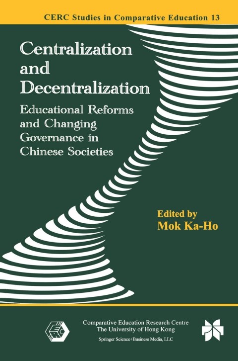 Cover image for book Centralization and Decentralization