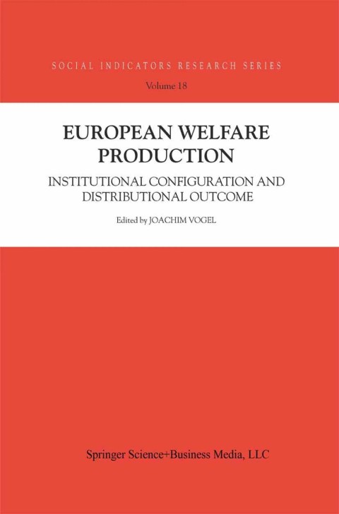 Cover image for book European Welfare Production