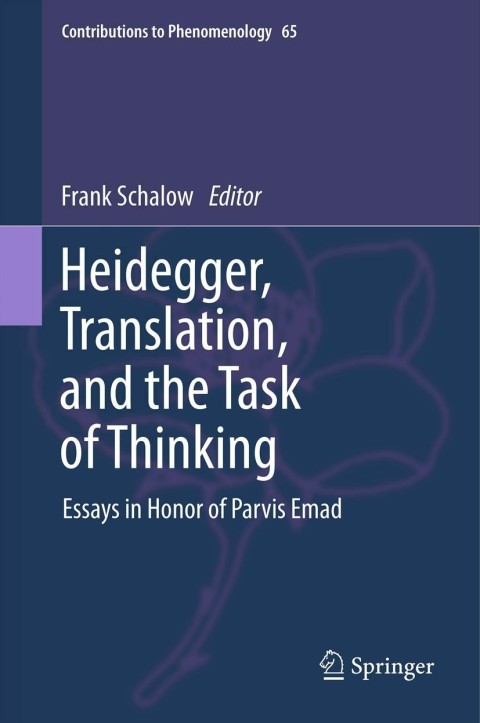 Cover image for book Heidegger, Translation, and the Task of Thinking