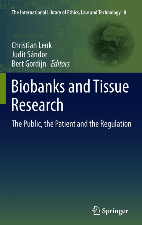 Cover image for book Biobanks and Tissue Research