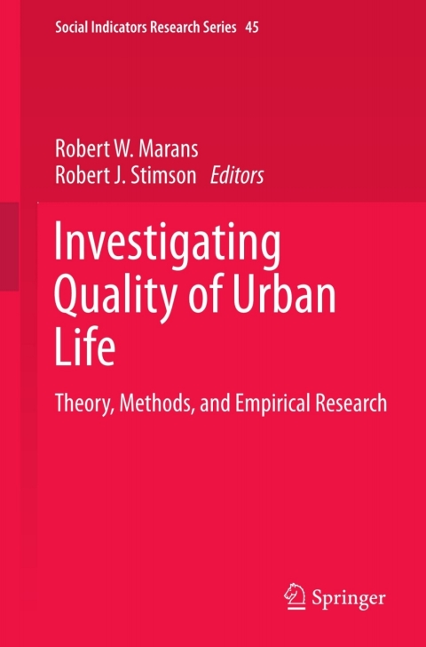 Cover image for book Investigating Quality of Urban Life