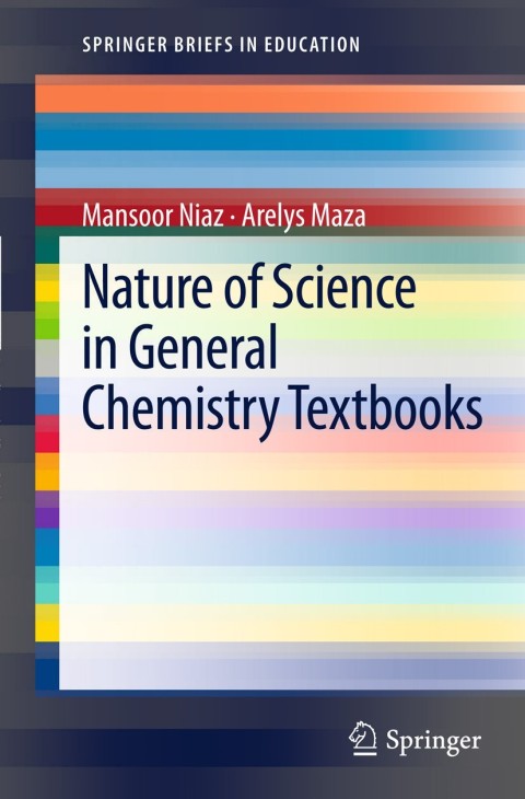 Cover image for book Nature of Science in General Chemistry Textbooks
