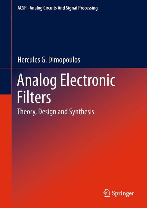 Cover image for book Analog Electronic Filters