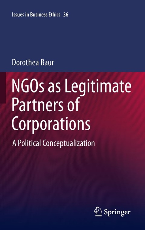 Cover image for book NGOs as Legitimate Partners of Corporations