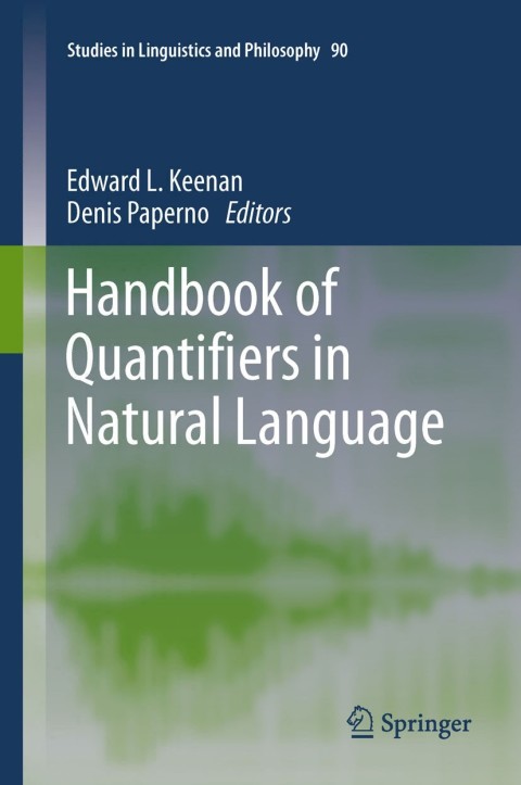 Cover image for book Handbook of Quantifiers in Natural Language
