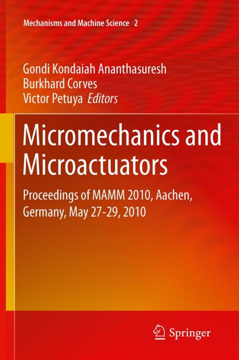 Cover image for book Micromechanics and Microactuators