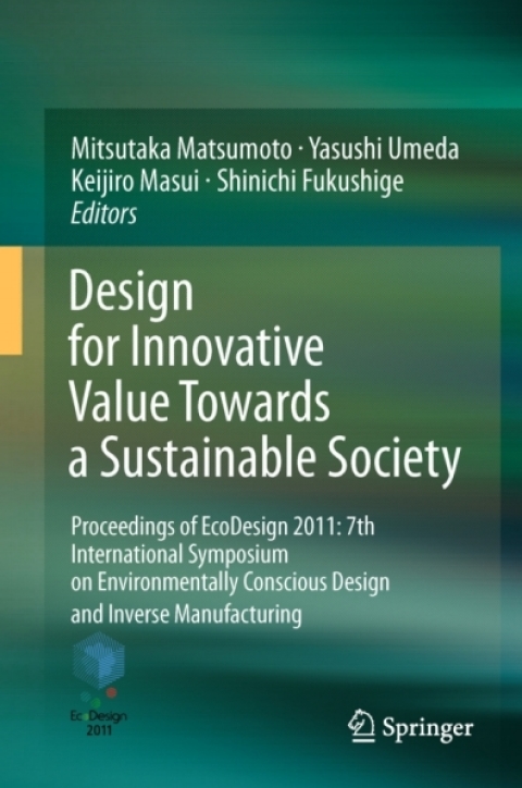 Cover image for book Design for Innovative Value Towards a Sustainable Society