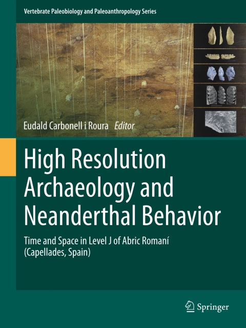 Cover image for book High Resolution Archaeology and Neanderthal Behavior