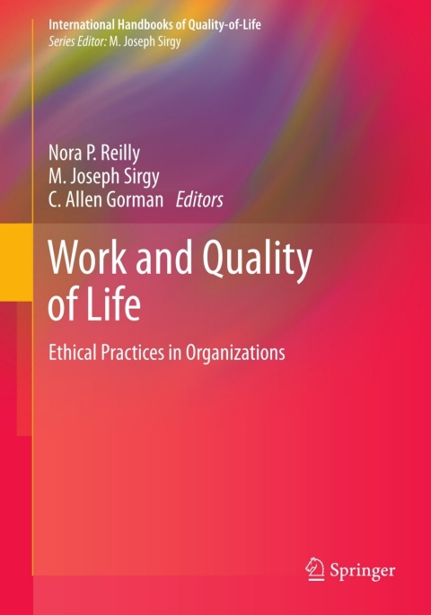 Cover image for book Work and Quality of Life