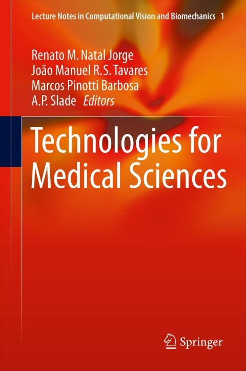Cover image for book Technologies for Medical Sciences