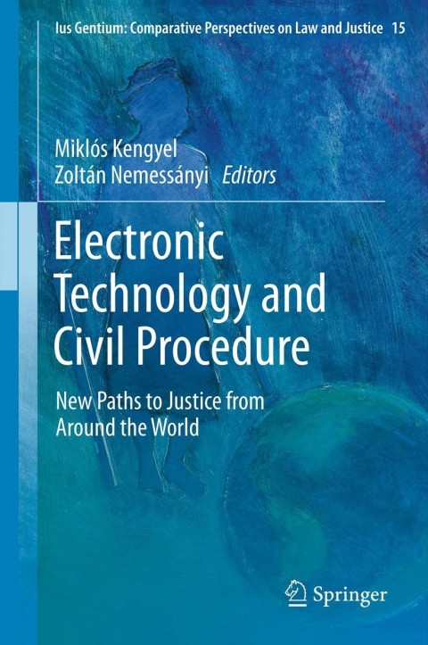 Cover image for book Electronic Technology and Civil Procedure