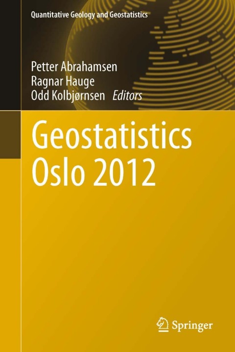 Cover image for book Geostatistics Oslo 2012