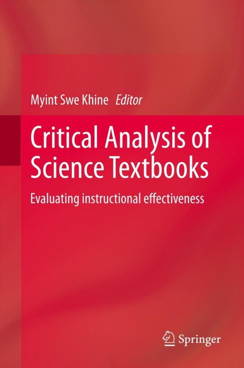 Cover image for book Critical Analysis of Science Textbooks