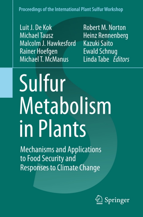 Cover image for book Sulfur Metabolism in Plants