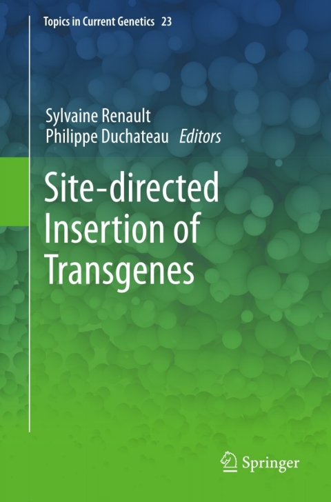 Cover image for book Site-directed insertion of transgenes