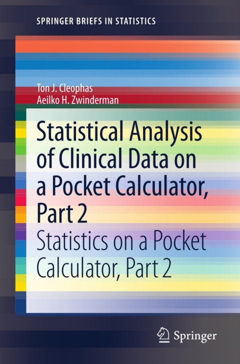 Cover image for book Statistical Analysis of Clinical Data on a Pocket Calculator, Part 2