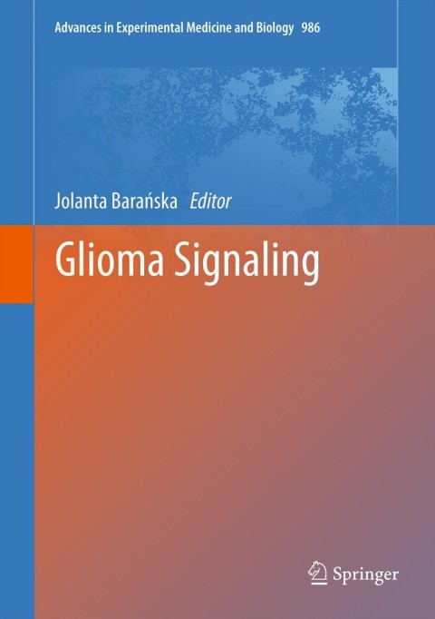 Cover image for book Glioma Signaling