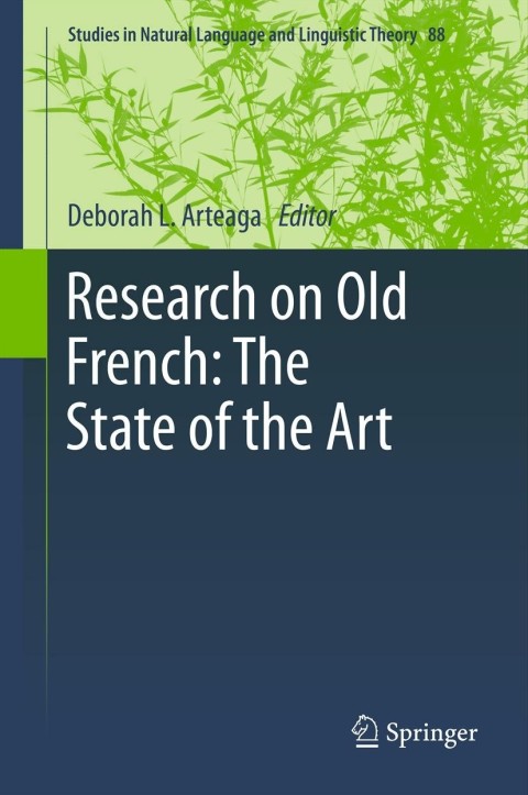 Cover image for book Research on Old French: The State of the Art