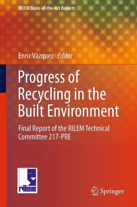 Cover image for book Progress of Recycling in the Built Environment