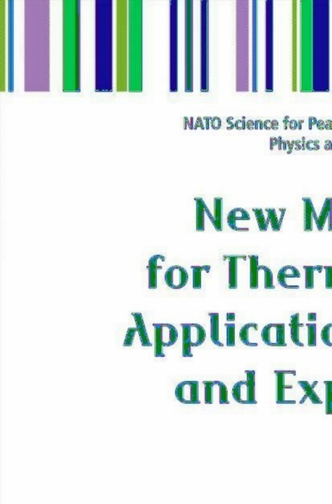 Cover image for book New Materials for Thermoelectric Applications: Theory and Experiment