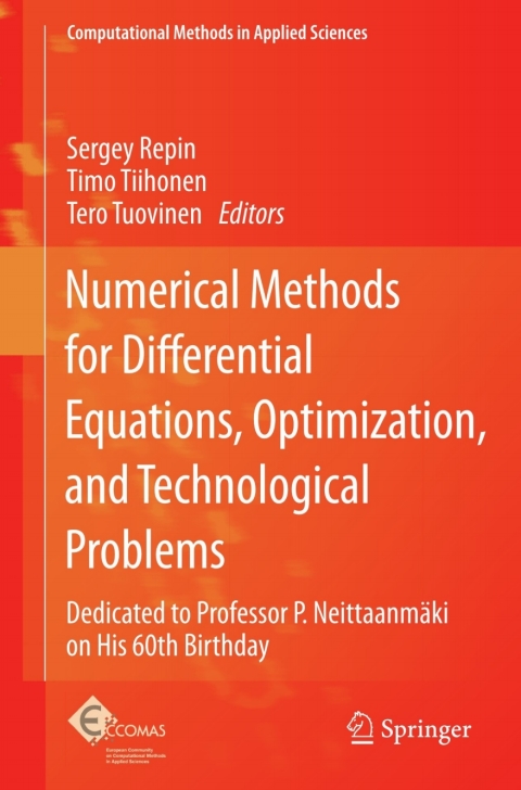 Cover image for book Numerical Methods for Differential Equations, Optimization, and Technological Problems