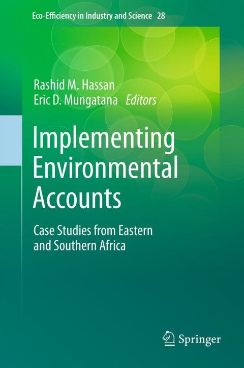Cover image for book Implementing Environmental Accounts