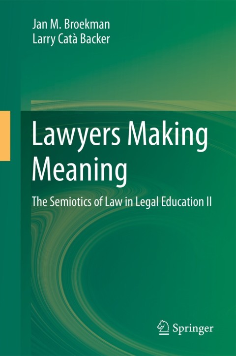 Cover image for book Lawyers Making Meaning