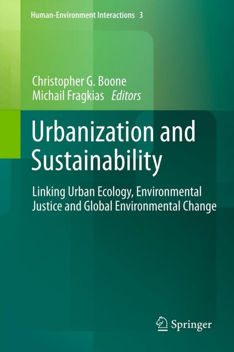 Cover image for book Urbanization and Sustainability