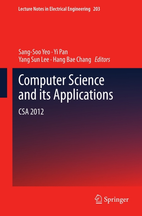 Cover image for book Computer Science and its Applications